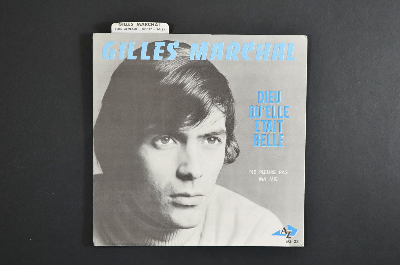 pochette de disque Ne pleure pas ma mie 2001.69.16.3598 Photo Mucem