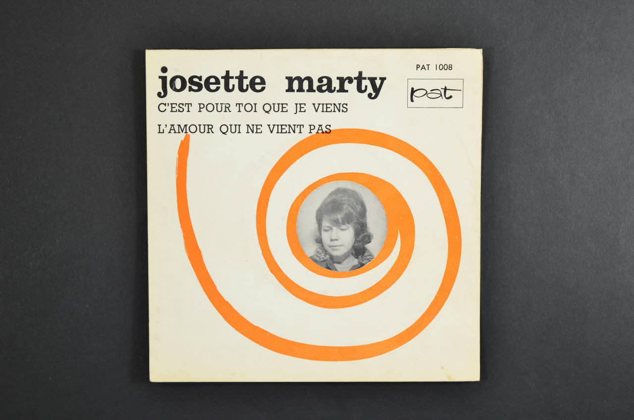 pochette de disque L'amour qui ne vient pas 2001.69.16.3599 Photo Mucem