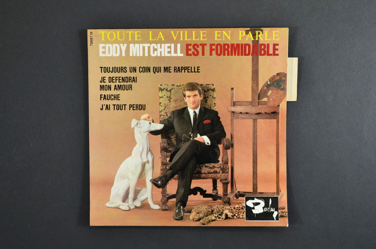 pochette de disque J'ai tout perdu 2001.69.16.3610 Photo Mucem