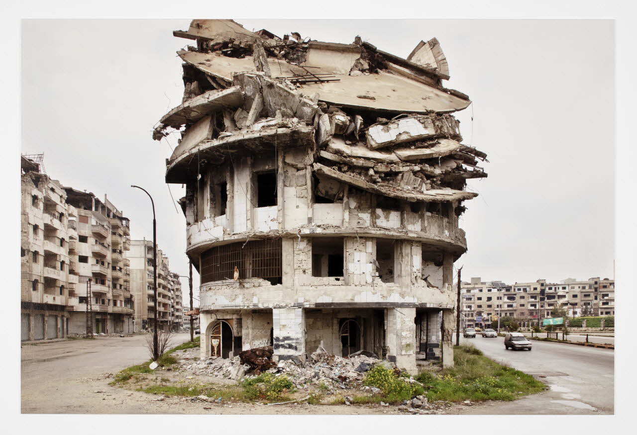 Mathieu Pernot tirage photographique Homs (Syrie), 2020 Syrie 2020 2023.3.12 Photo Mathieu Pernot, Photo Mucem / Marianne Kuhn
