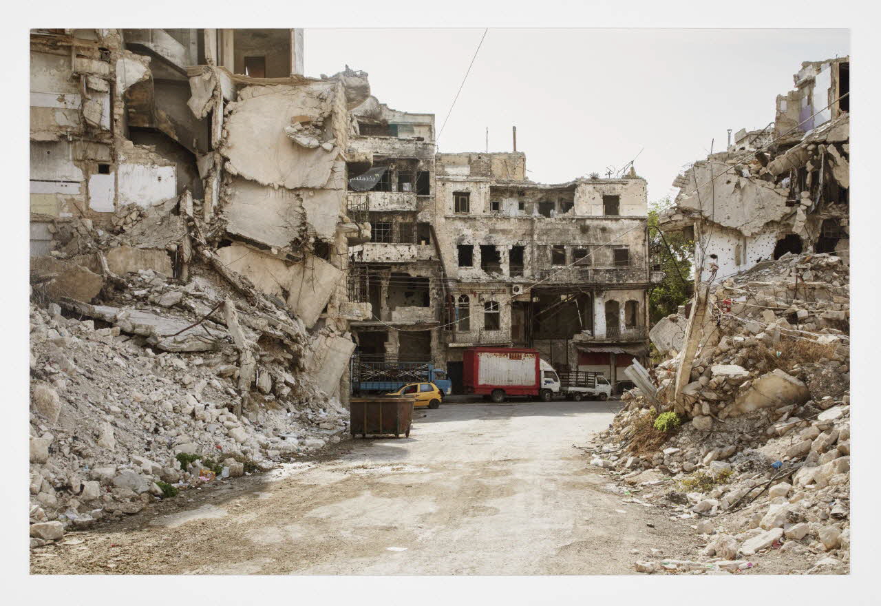 Mathieu Pernot tirage photographique Homs (Syrie), 2020 Syrie 2020 2023.3.13 Photo Mathieu Pernot, Photo Mucem / Marianne Kuhn