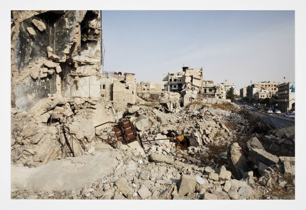 Mathieu Pernot tirage photographique Homs (Syrie), 2020 Syrie 2020 2023.3.14 Photo Mathieu Pernot, Photo Mucem / Marianne Kuhn