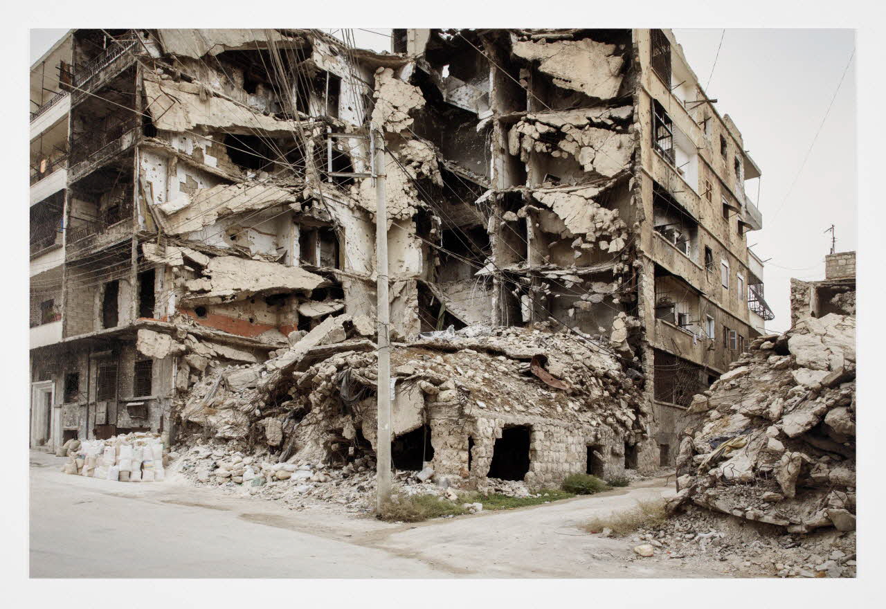 Mathieu Pernot tirage photographique Homs (Syrie), 2020 Syrie 2020 2023.3.15 Photo Mathieu Pernot, Photo Mucem / Marianne Kuhn