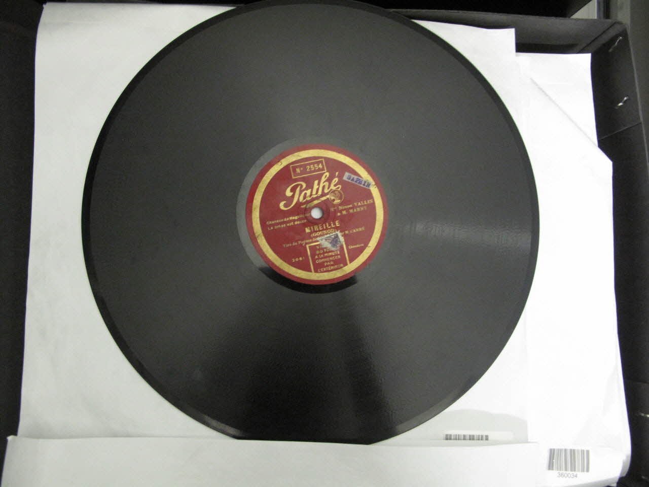 disque 80 tours Mireille MUS1970.19.92-93 Photo Mucem