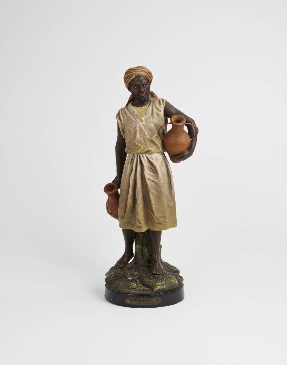 Joseph Le Guluche sculpture Porteur d'eau Ile-de-France, France 1870-1890 2023.2.2 Photo Mucem / Marianne Kuhn