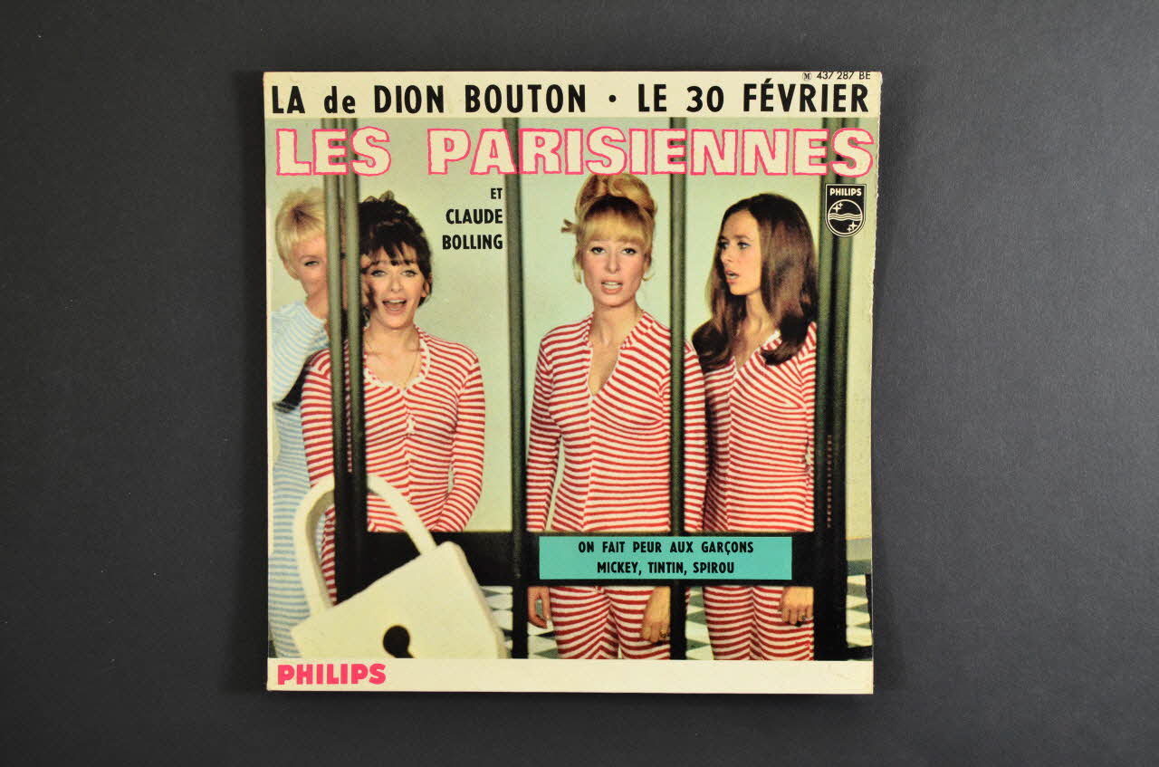 pochette de disque Mickey Tintin et Spirou 2001.69.16.3629 Photo Mucem