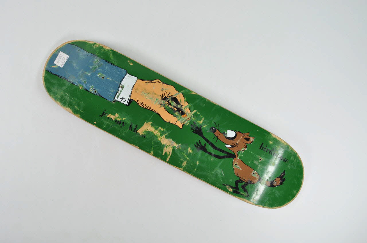 Birdhouse Skateboards planche de skateboard Pro model "Jeremy Klein" Californie, Etats-Unis 1992-1996 2002.45.156 Photo Mucem