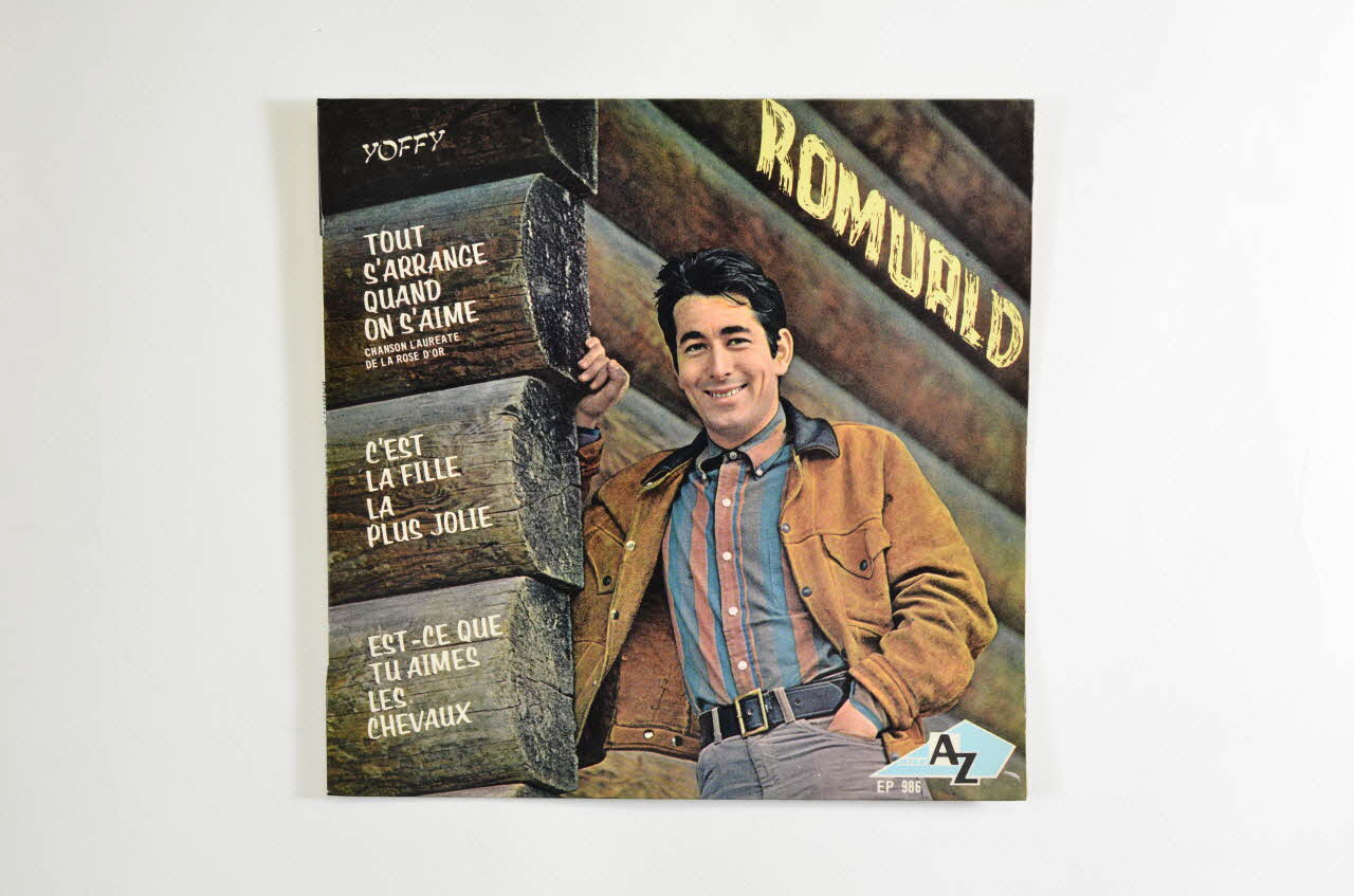 pochette de disque Yoffy 2001.69.16.3645 Photo Mucem