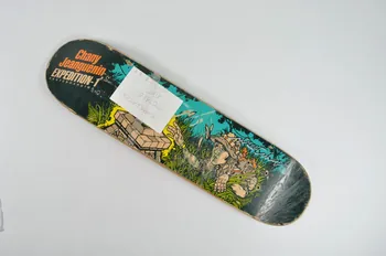 Expedition Skateboarding planche de skateboard Pro model "Chany Jeanguenin" Californie, Etats-Unis 1997 2002.45.164 Photo Mucem