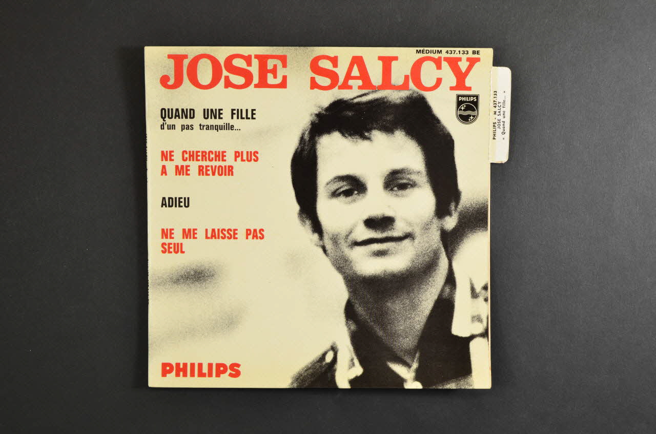 pochette de disque Ne me laisse pas seul 2001.69.16.3648 Photo Mucem