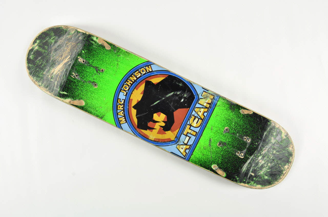 planche de skateboard Pro model "Marc Johnson" Etats-Unis 1997 2002.45.167 Photo Mucem