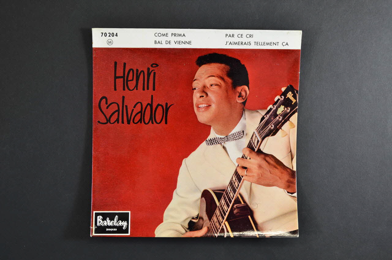 pochette de disque J'aimerais tellement ça 2001.69.16.3653 Photo Mucem