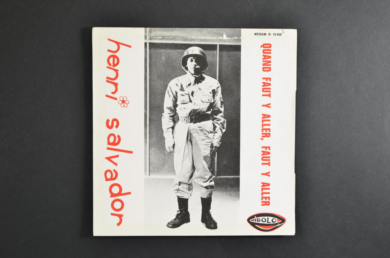 pochette de disque Je bois à ton souvenir 2001.69.16.3654 Photo Mucem