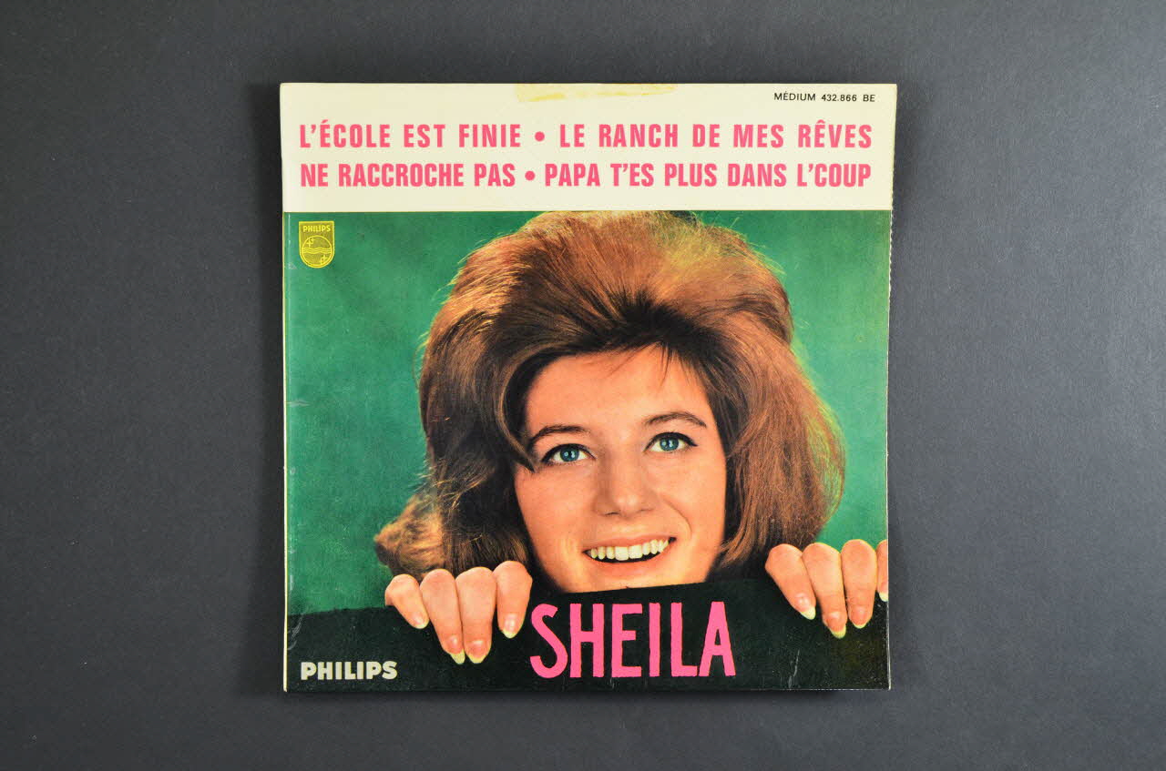 pochette de disque Papa t'es plus dans le coup 2001.69.16.3657 Photo Mucem