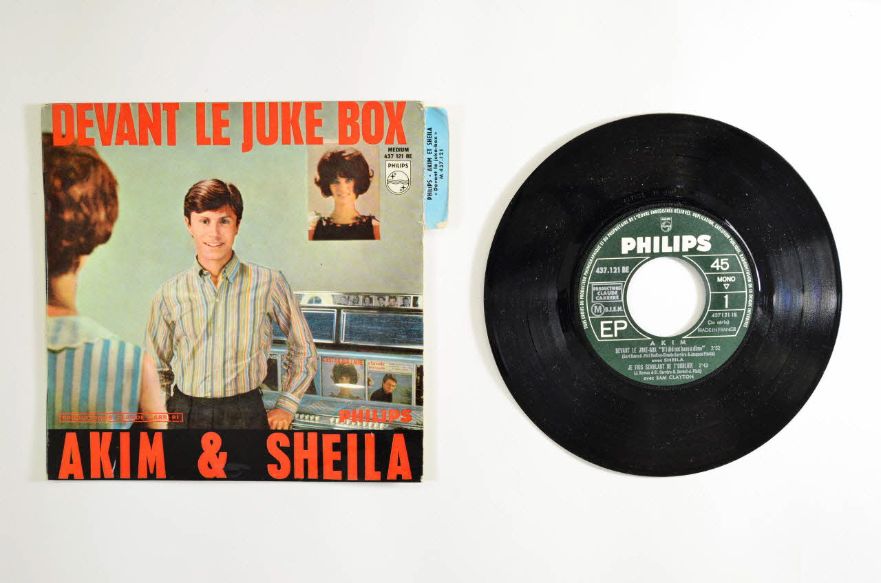 disque 45 tours Pas sans moi 2001.69.16.3686.1-2 Photo Mucem