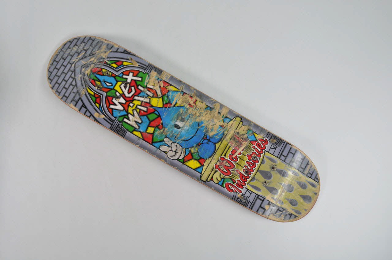 World Industries planche de skateboard Skateboard de la série "Wet willy" Californie, Etats-Unis 1996 2002.45.207 Photo Mucem