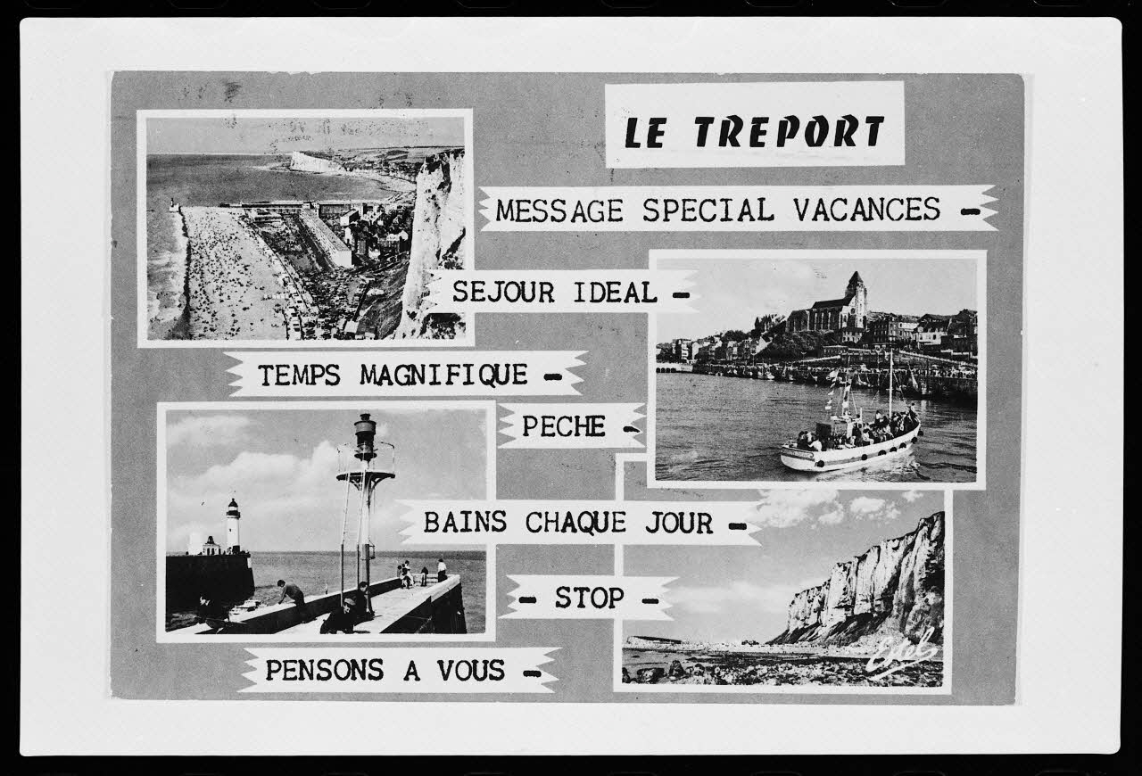 Jean-Michel Caté photographie Carte postale. Site maritime France 1977 Ph.1977.1.1524 Photo
