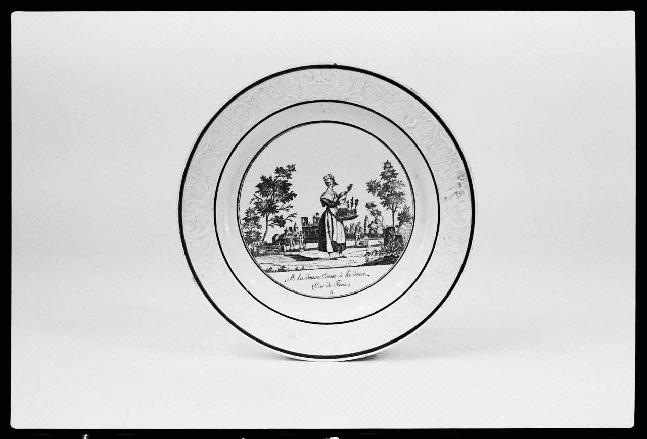 Alain Guey photographie Assiette France 1977 Ph.1977.1.1555 Photo