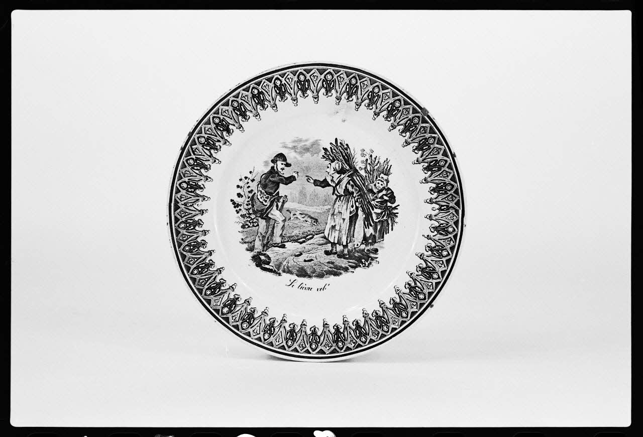 Alain Guey photographie Assiette France 1977 Ph.1977.1.1588 Photo