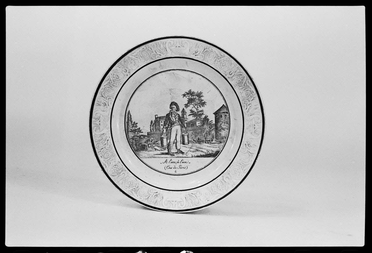 Alain Guey photographie Assiette France 1977 Ph.1977.1.1598 Photo