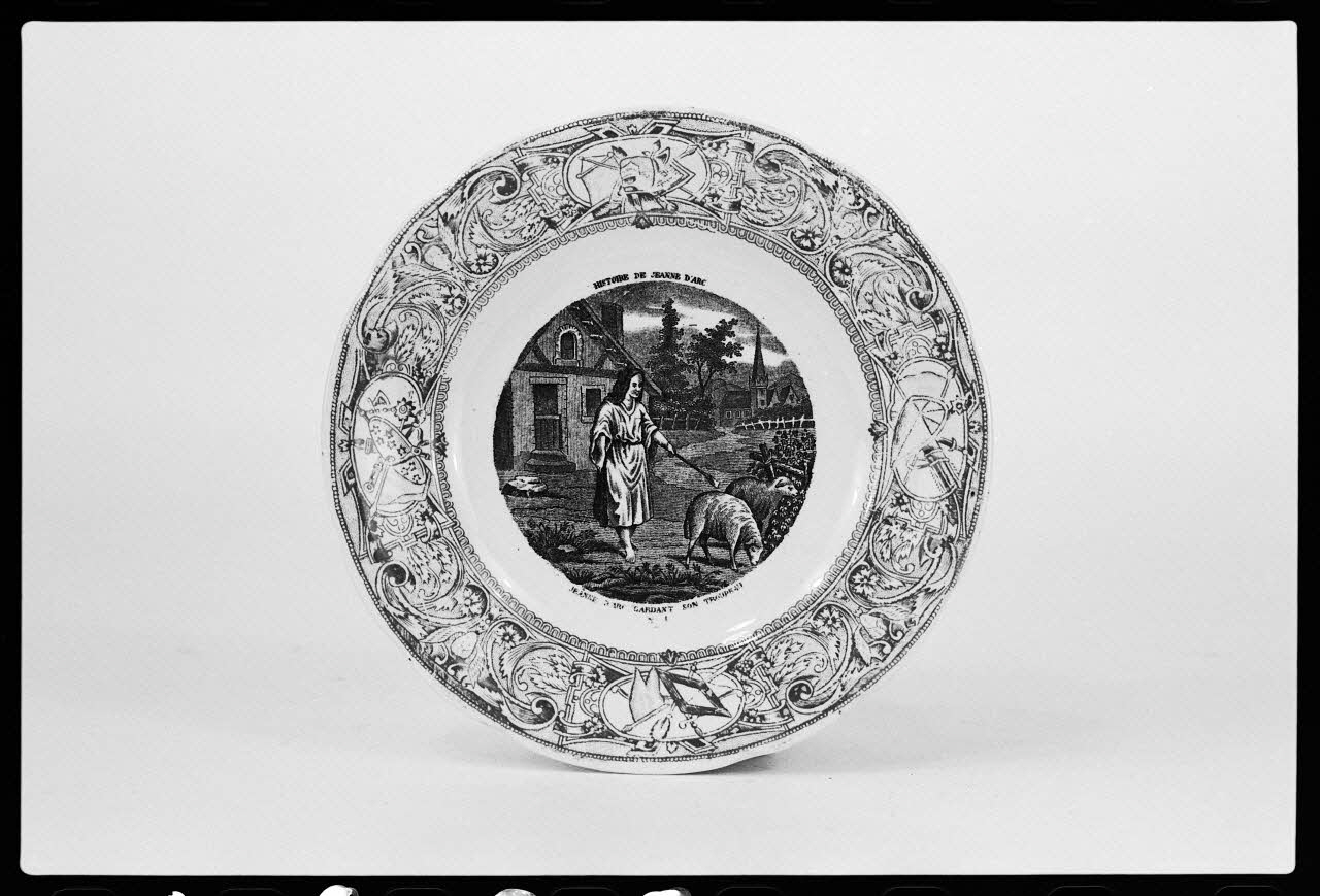 Alain Guey photographie Assiette France 1977 Ph.1977.1.1608 Photo