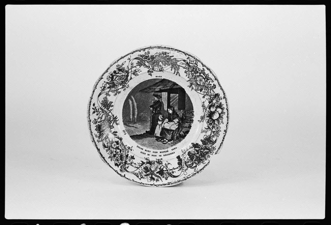 Alain Guey photographie Assiette France 1977 Ph.1977.1.1623 Photo