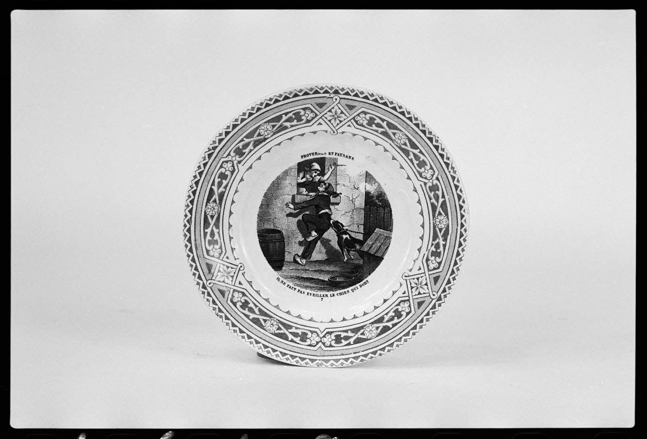 Alain Guey photographie Assiette France 1977 Ph.1977.1.1649  Photo