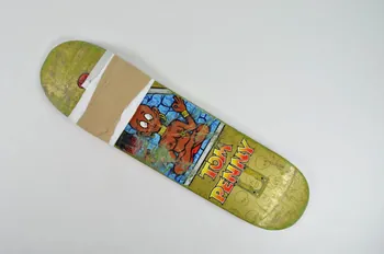 Flip planche de skateboard Pro model "Tom Penny" Californie, Etats-Unis 1994-1999 2002.45.216 Photo Mucem