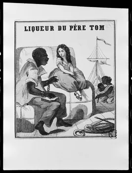 Alain Guey photographie Estampe. "Liqueur du père Tom". Lithographie couleur. Etiquette de bouteille France 1977/2/1 Ph.1977.1.77 Photo