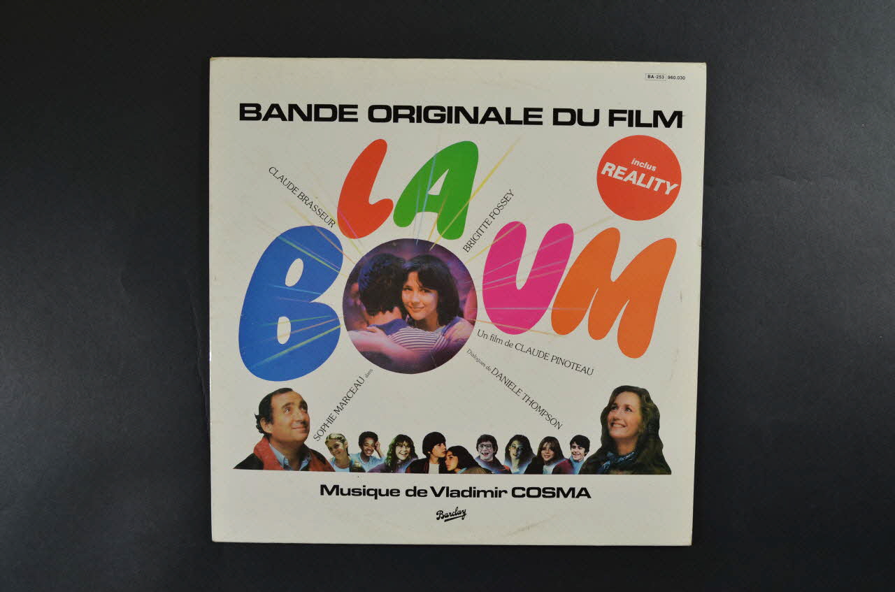 disque 33 tours La Boum 2001.69.16.421.1-2 Photo Mucem