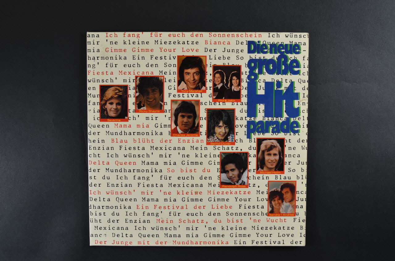 disque 33 tours Die neue grosse Hit parade 2001.69.16.427.1-3 Photo Mucem