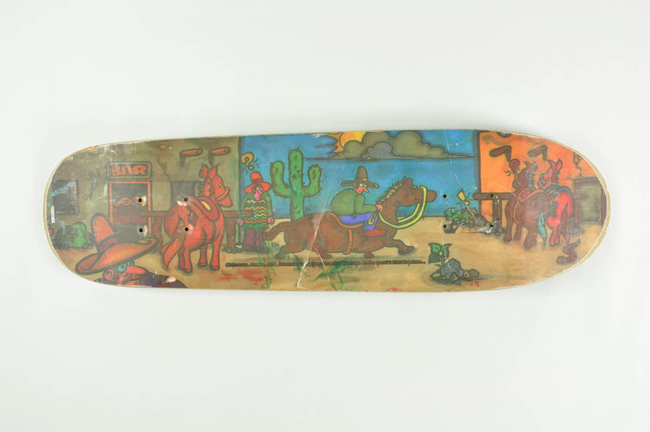 planche de skateboard Etats-Unis 1990-1995 2002.45.32 Photo Mucem