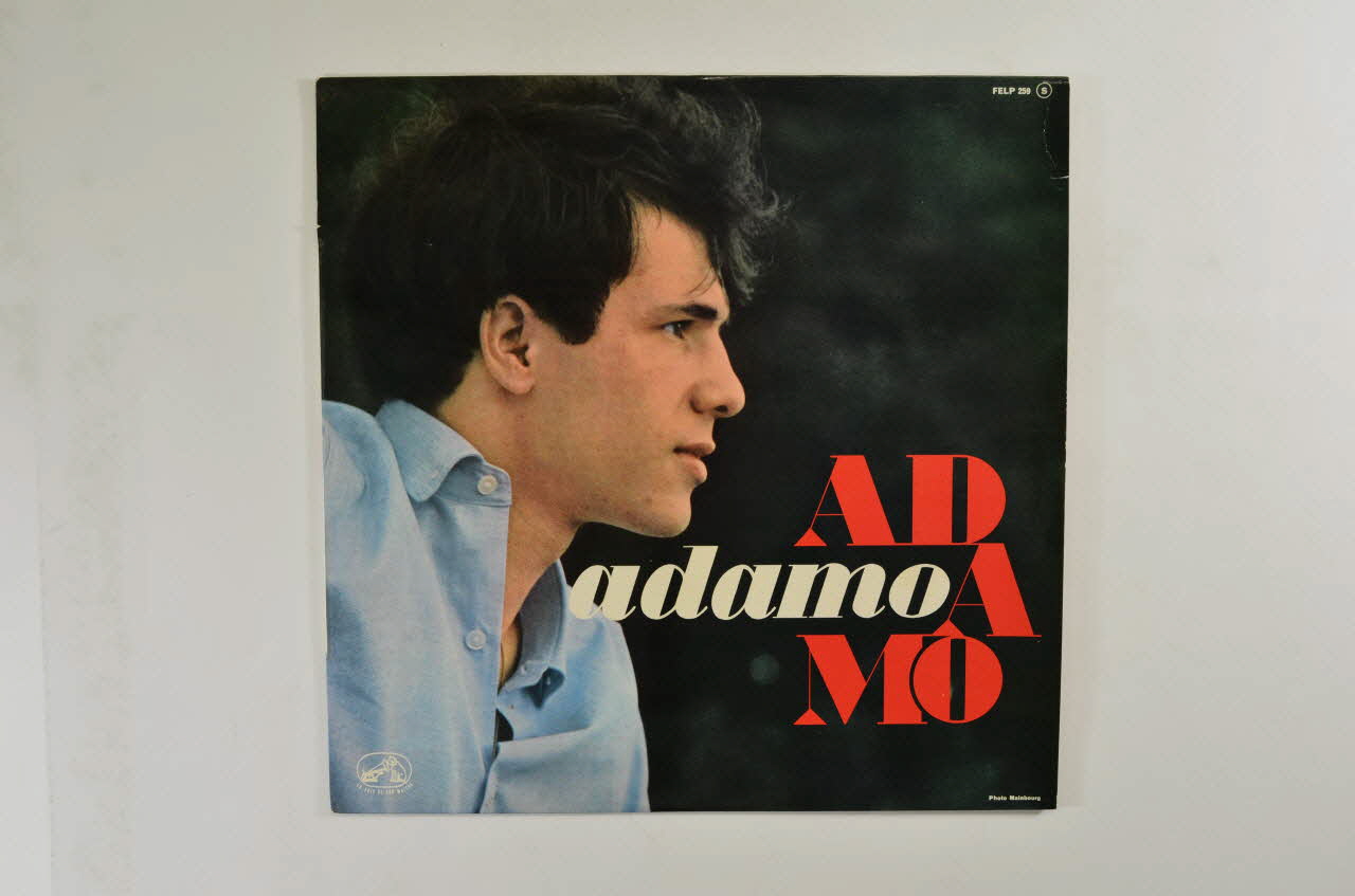 disque 33 tours Adamo 2001.69.16.433.1-2 Photo Mucem