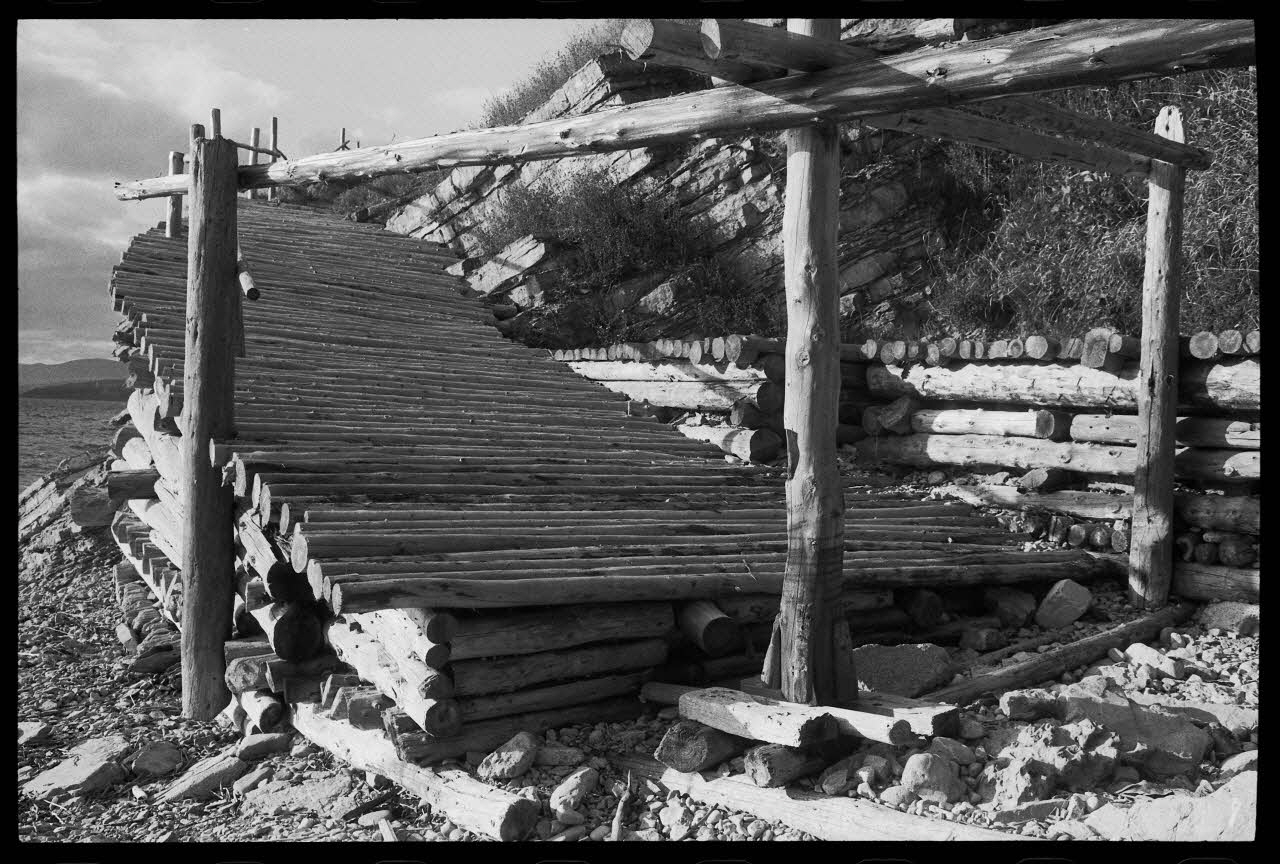 Jean Cuisenier photographie Enquête conduite par Jean Cuisenier au Québec (septembre 1976) Province du Québec, Canada 1976/9/1 Ph.1977.8.9 Photo