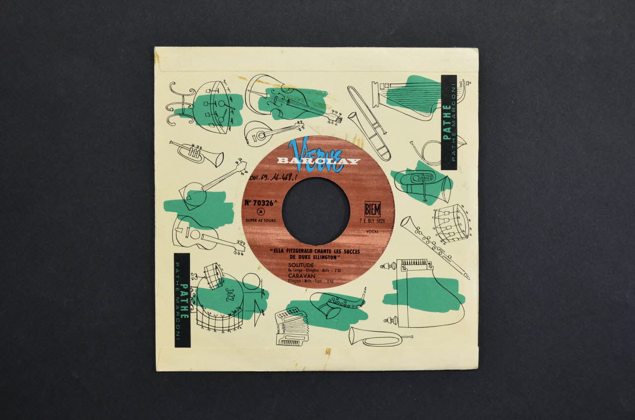 disque 45 tours The E and D blues 2001.69.16.468.1-2 Photo Mucem