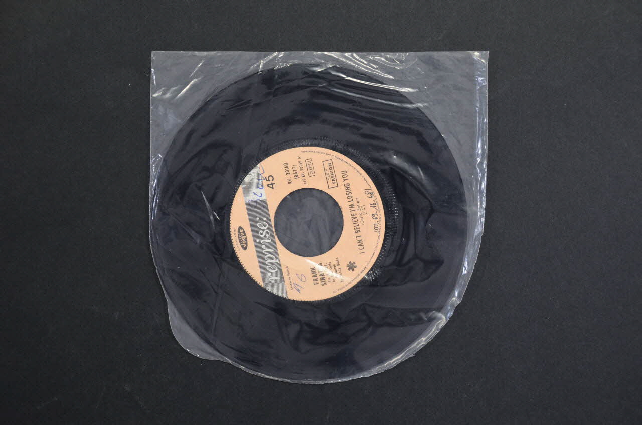 disque 45 tours How old am I ? 2001.69.16.481 Photo Mucem