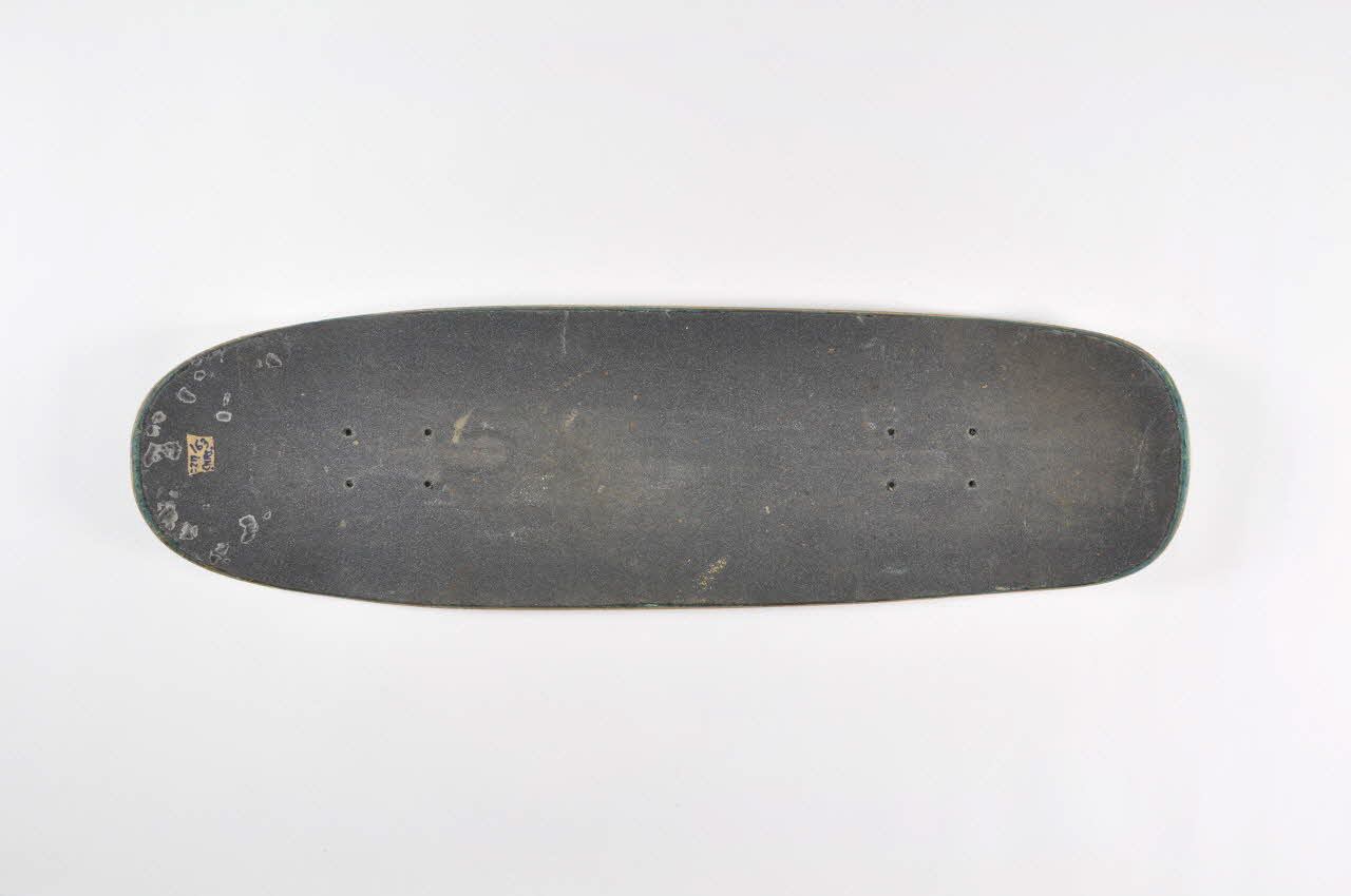 World Industries planche de skateboard Pro model du skateur Rodney Mullen "Rock is king" Etats-Unis 1992 2002.45.9 Photo Mucem