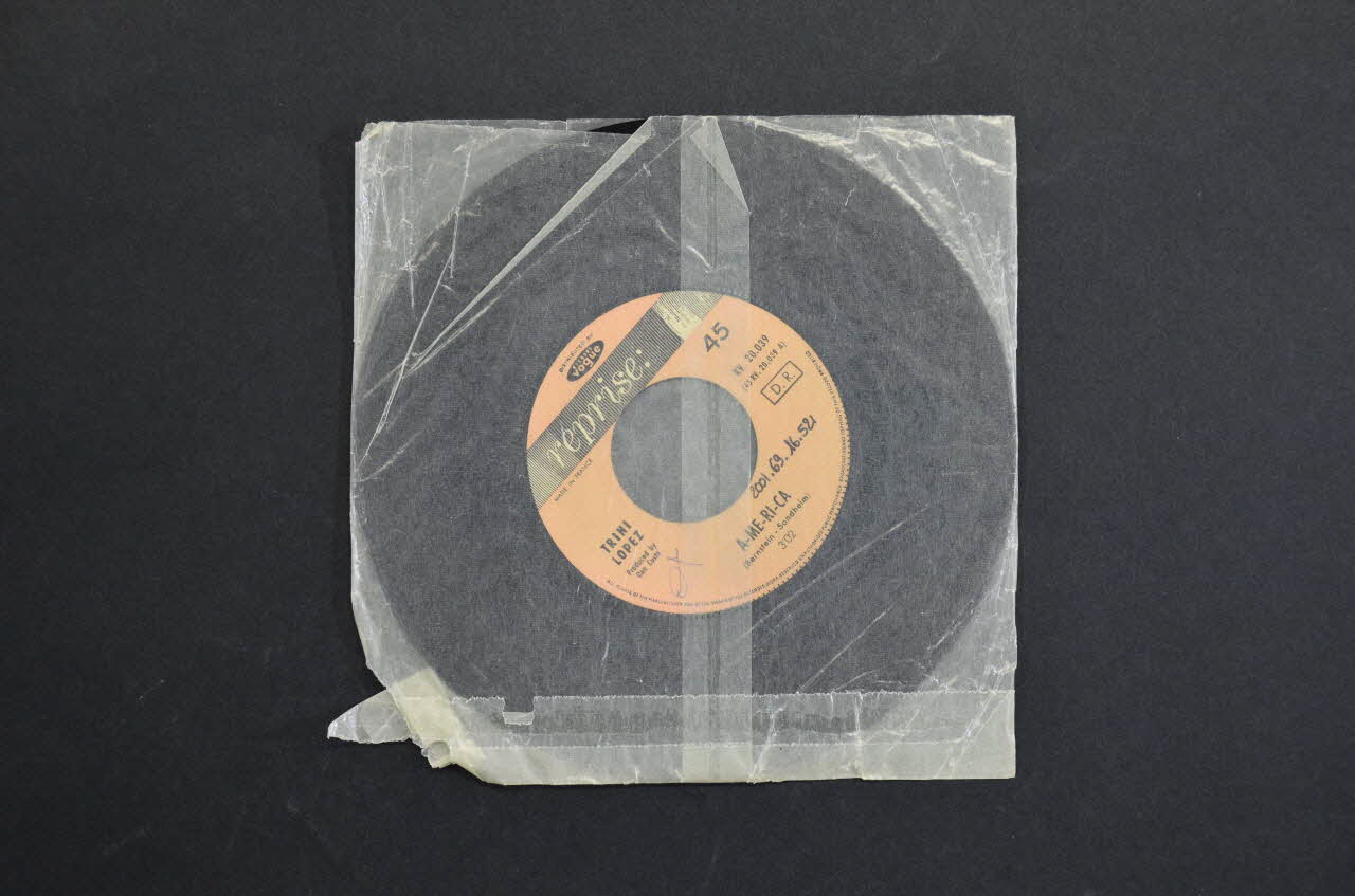 disque 45 tours If I had a hammer 2001.69.16.521 Photo Mucem