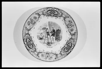 Alain Guey photographie Assiette plate France 1978 Ph.1978.1.1231 Photo