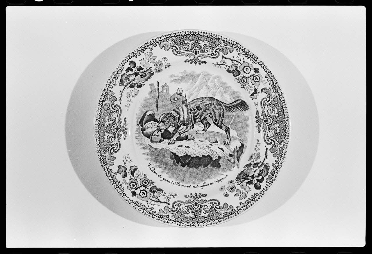 Alain Guey photographie Assiette plate France 1978 Ph.1978.1.1234 Photo