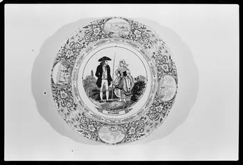 Alain Guey photographie Assiette plate France 1978 Ph.1978.1.1238  Photo