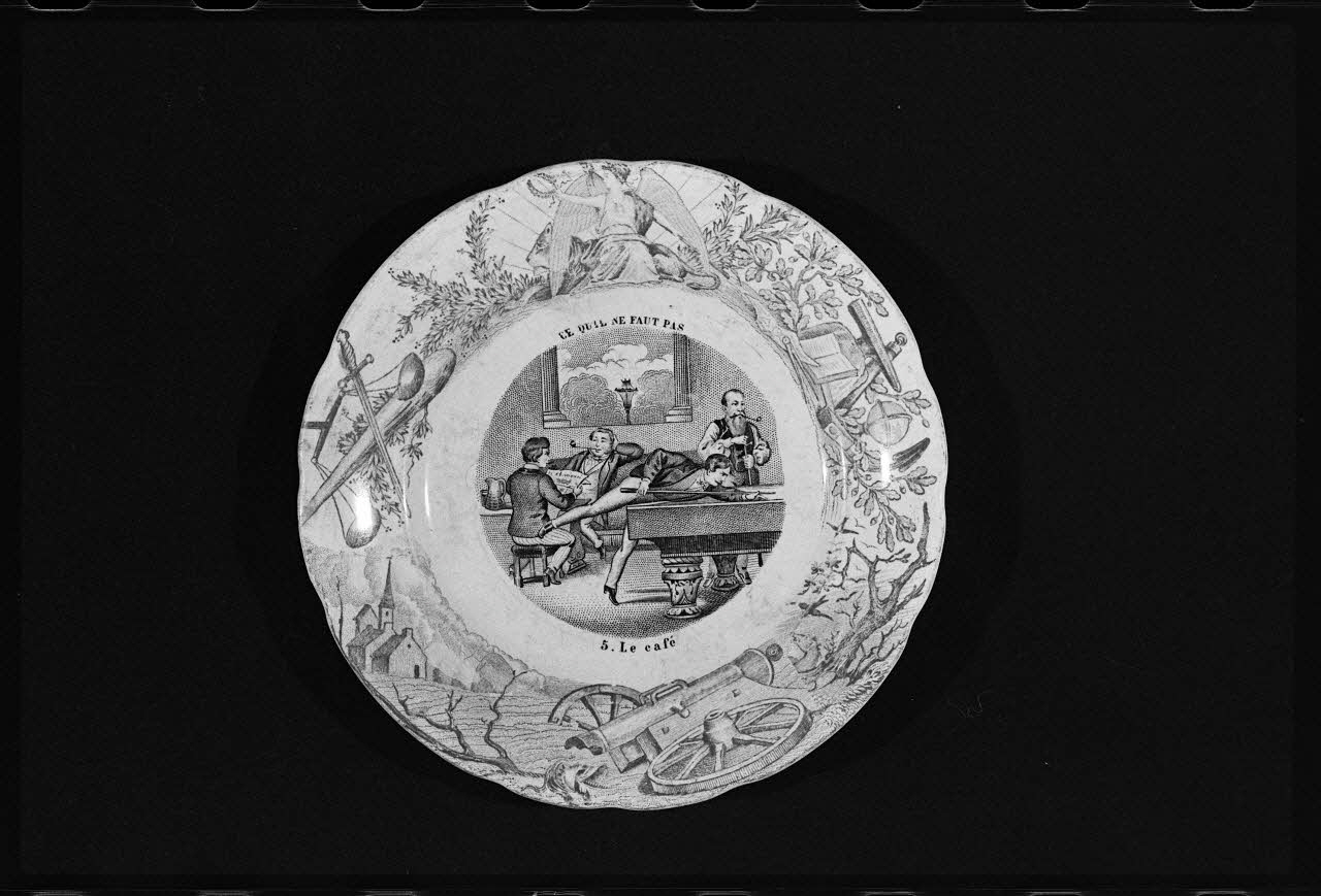 Alain Guey photographie Assiette France 1978 Ph.1978.1.1252 Photo