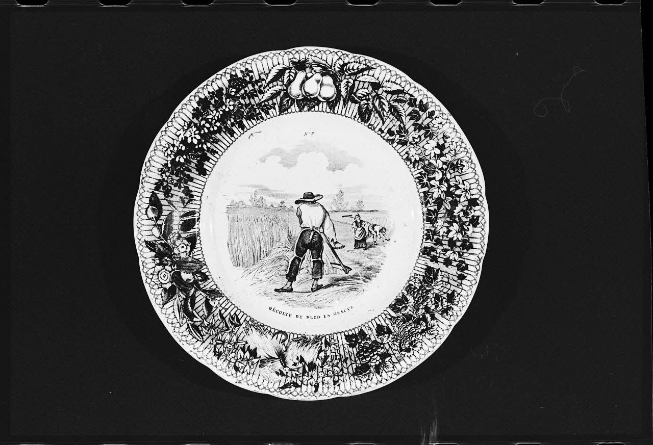 Alain Guey photographie Assiette France 1978 Ph.1978.1.1259 Photo