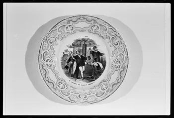 Alain Guey photographie Assiette plate France 1978 Ph.1978.1.1278 Photo