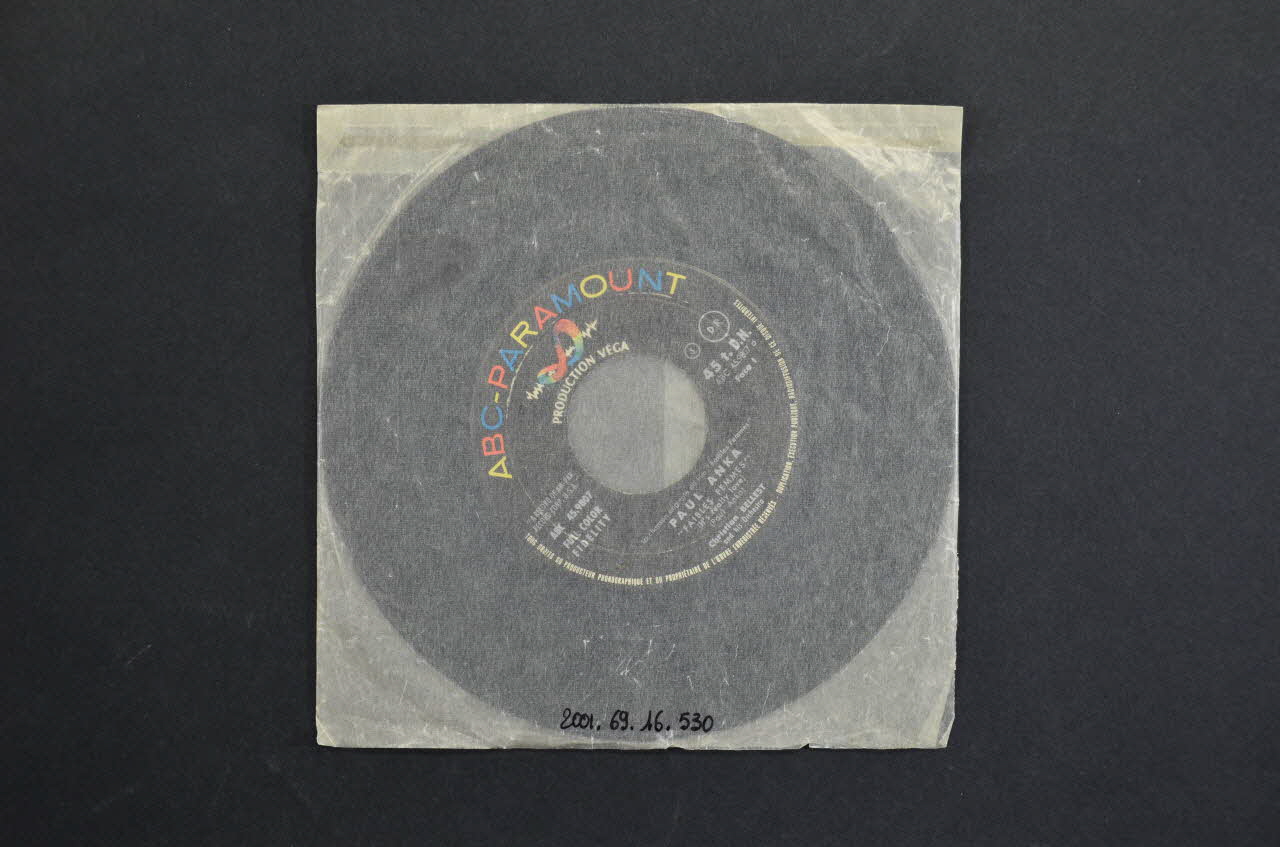 disque 45 tours Midnight 2001.69.16.530 Photo Mucem