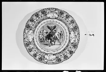 Alain Guey photographie Assiette plate France 1978 Ph.1978.1.1356  Photo