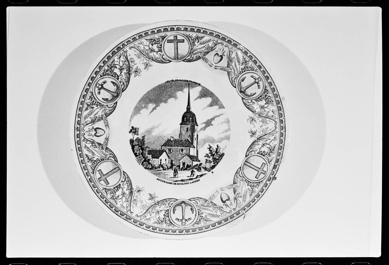 Alain Guey photographie Assiette plate France 1978 Ph.1978.1.1360 Photo