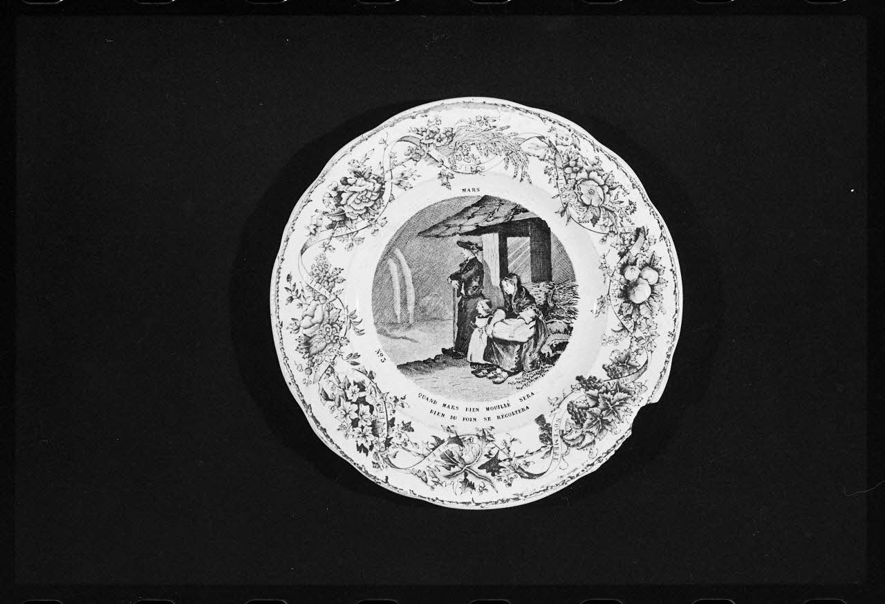 Marc Beaudenom photographie Assiette France 1978 Ph.1978.1.635 Photo