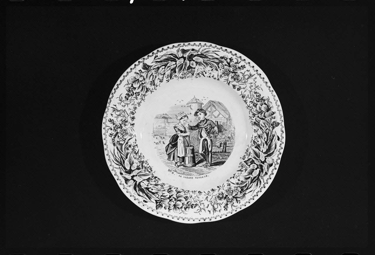 Marc Beaudenom photographie Assiette France 1978 Ph.1978.1.644 Photo