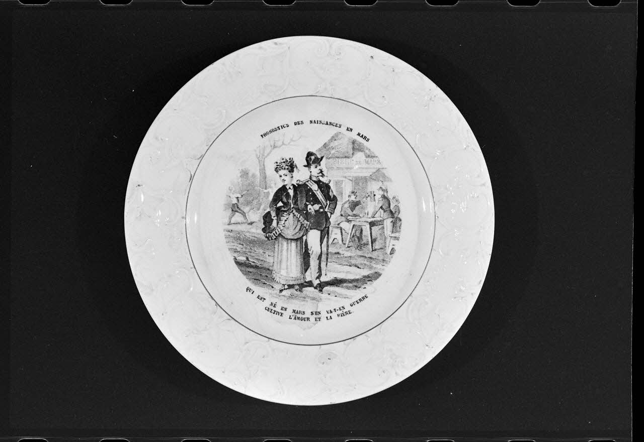 Marc Beaudenom photographie Assiette France 1978 Ph.1978.1.721 Photo